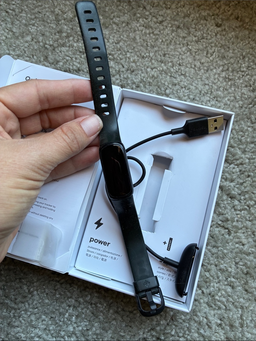 fitbit Inspire 3 in Black - Picture 3 of 3